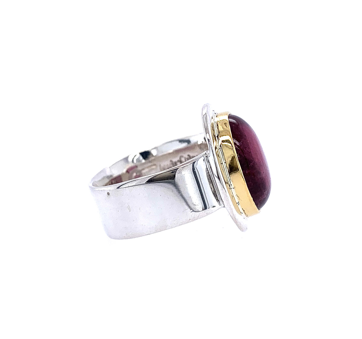 Big Sur Goldsmiths Pink Tourmaline Ring Ladyfingers Jewelry Carmel