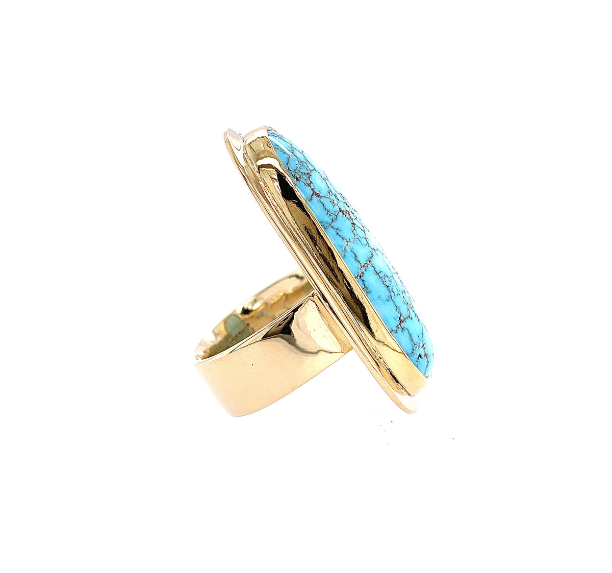 Big Sur Goldsmiths Turquoise Ring Ladyfingers Jewelry Carmel