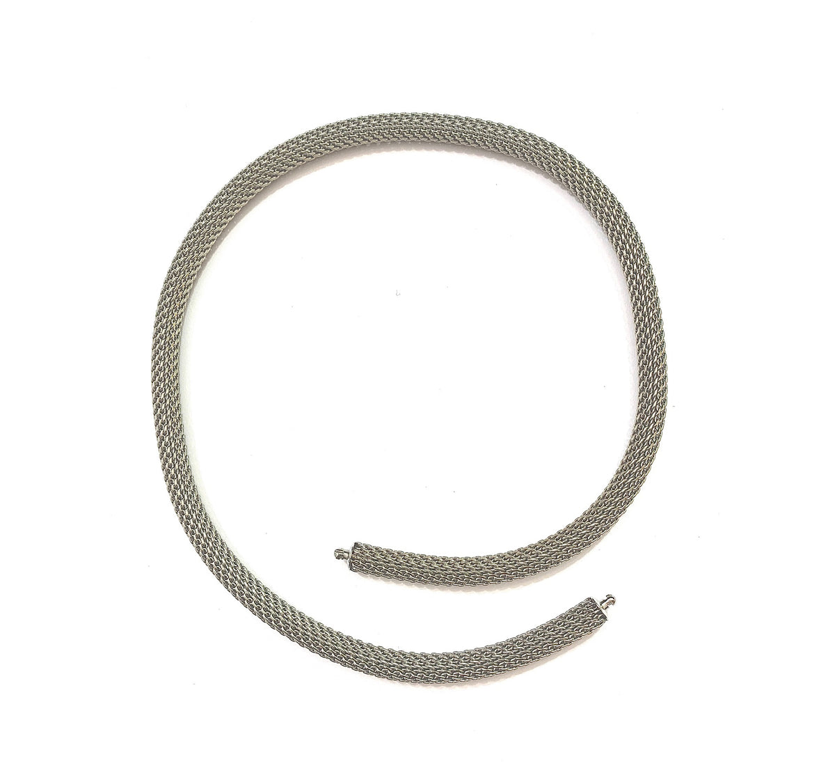 Marcel Roelofs Mesh Chain Necklace Ladyfingers Jewelry Carmel