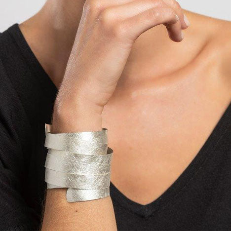 Enric Majoral "Posidonia" Collection Spiral Bracelet