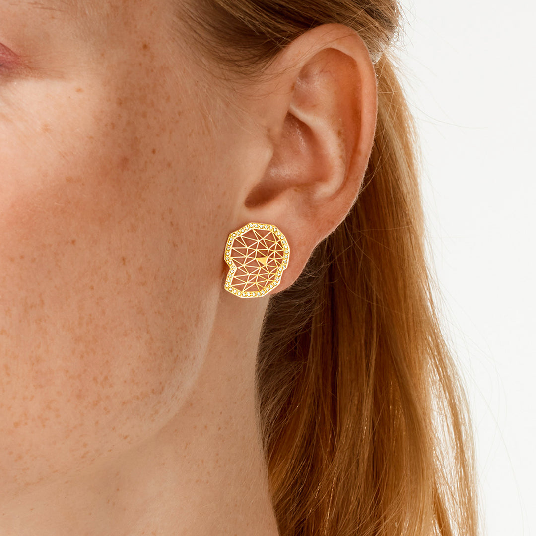 18K Gold &amp; Diamond Topia Vision Earrings