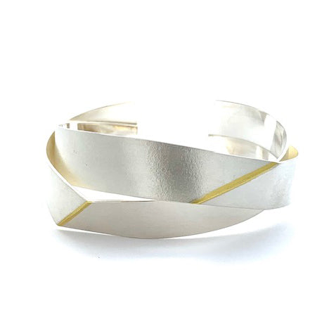Peter Burger Sterling Cuff Bracelet