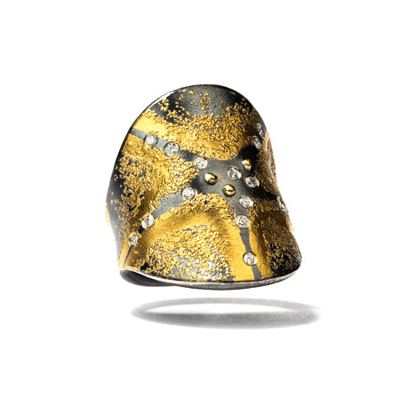 Atelier Zobel by Peter Schmid Ring w/ Star Motif