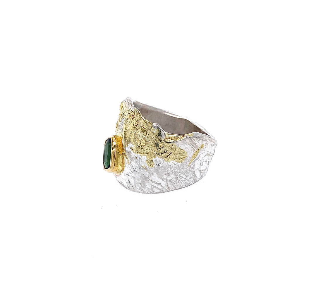 Goph Albitz Chrome Tourmaline Ring