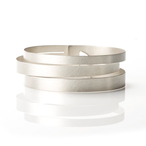 Claudia Hoppe Sterling Silver Bangle