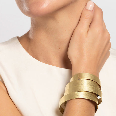 Enric Majoral "Posidonia" Spiral Bracelet