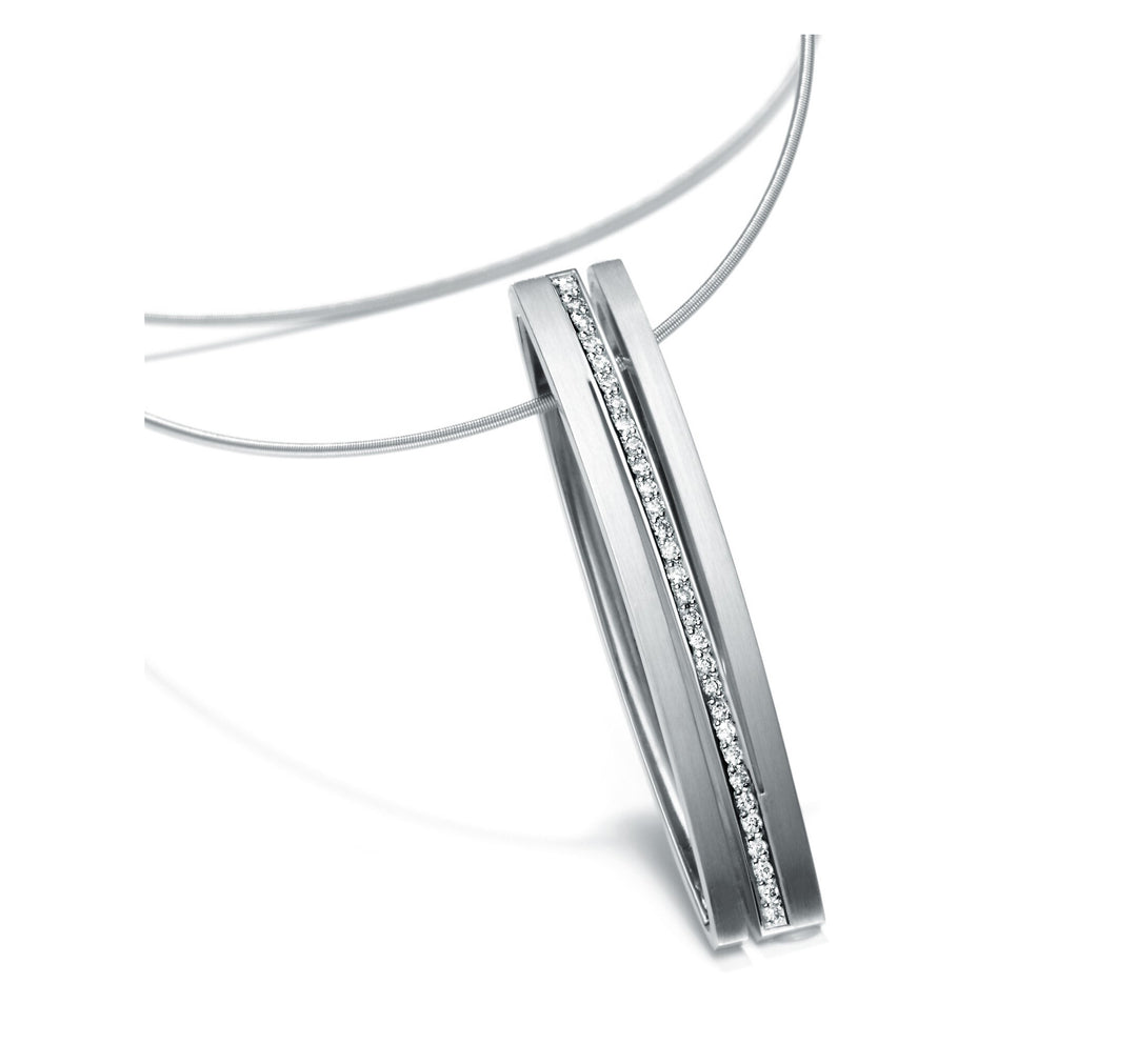 Platinum Diamond Pendant