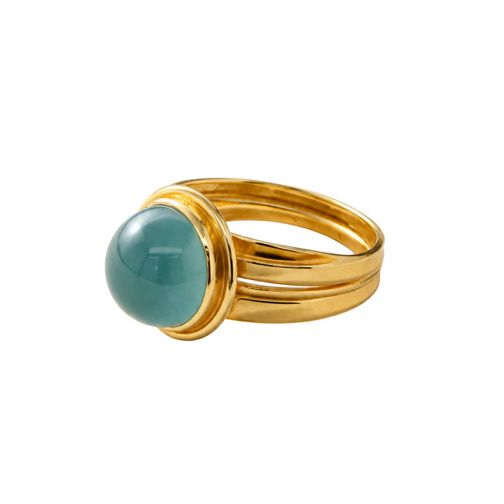 Aquamarine ring