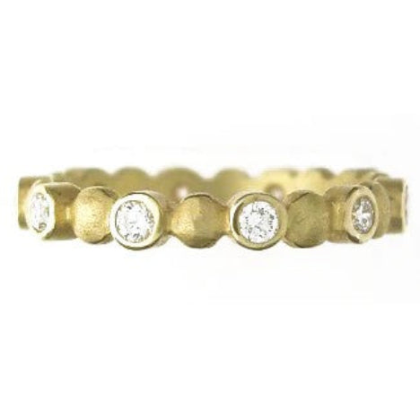 Barbara Heinrich Double Bubble Ring in 18K Gold &amp; Diamonds