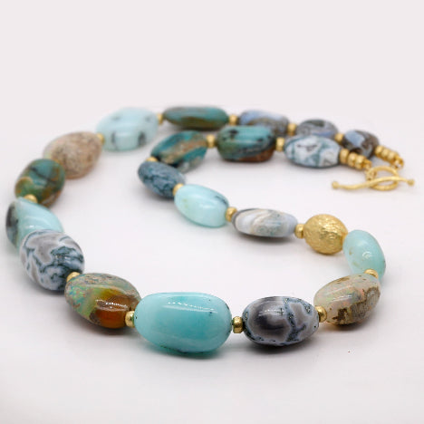 Opal necklace
