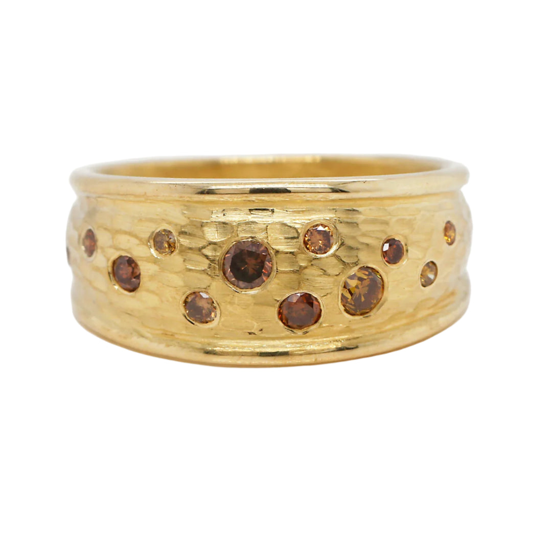 Barbara Heinrich Autumn Colored Diamond Ring
