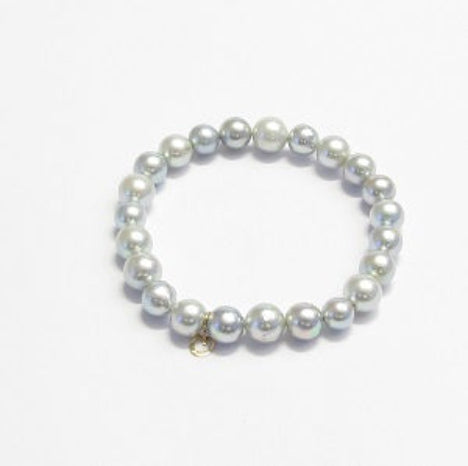 Stretch pearl bracelet