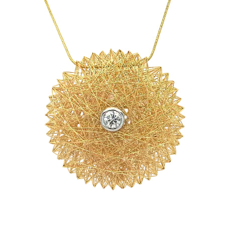 Niessing Golden Thread Pendant