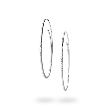 Niessing Platinum Diamond Earrings