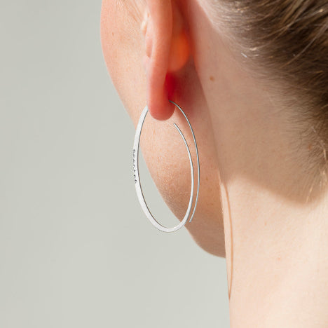 Niessing Platinum Diamond Earrings