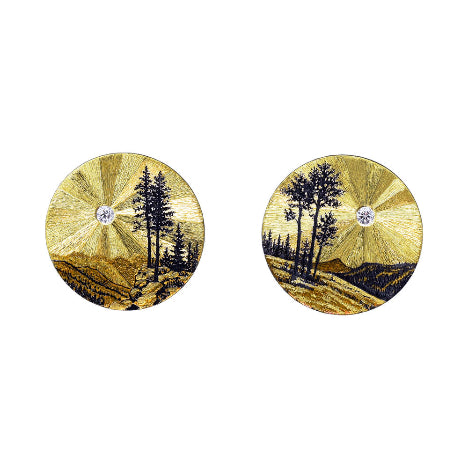 Rocky Mountain memory earrings