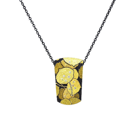 Pendant "dew drops in the sun"