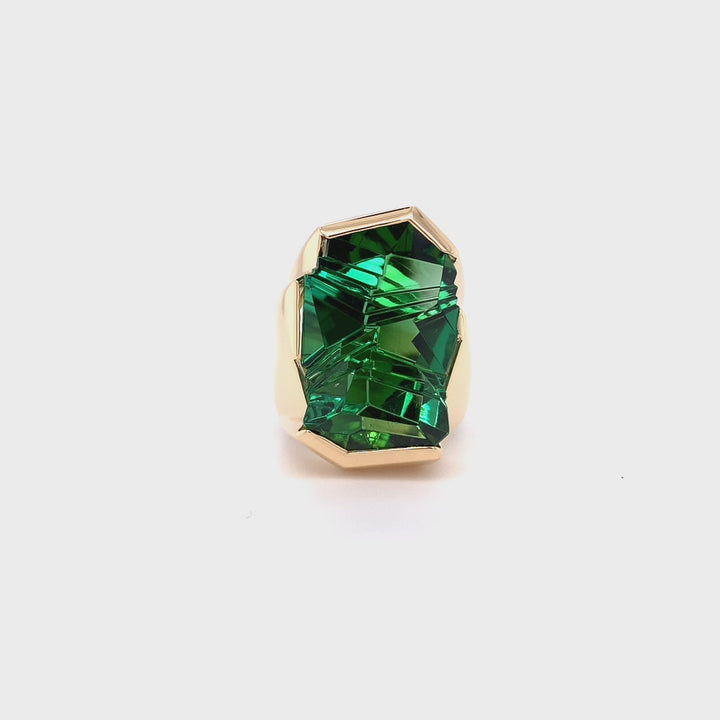 Ladyfingers Jewelry Green Tourmaline Ring