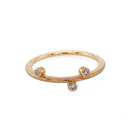 Henrich &amp; Denzel Rose Gold Diamond Ring