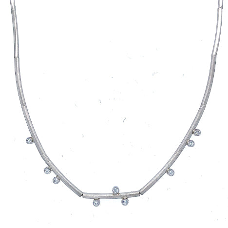 Henrich &amp; Denzel Platinum Diamond Necklace