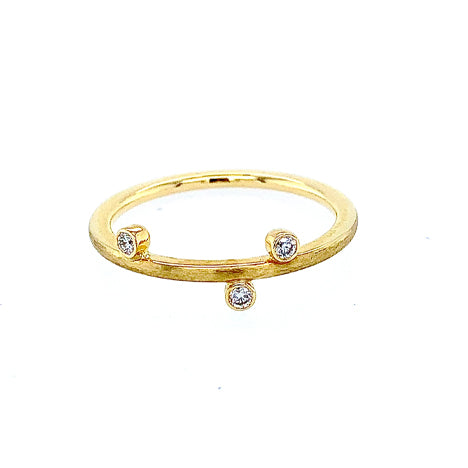 Henrich &amp; Denzel Gold Diamond Ring