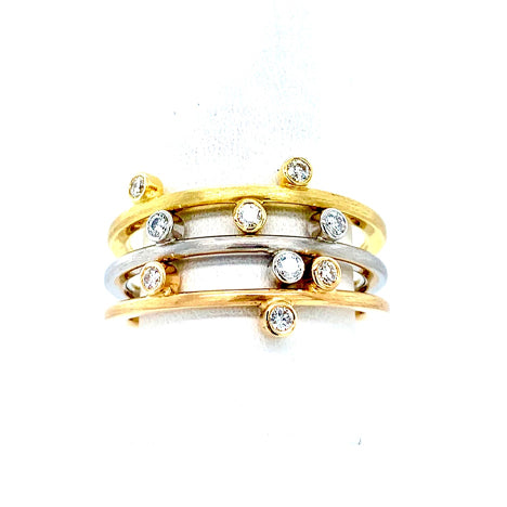 Henrich &amp; Denzel Rose Gold Diamond Ring
