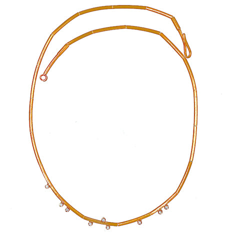 Henrich &amp; Denzel Gold Diamond Necklace