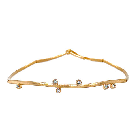 Henrich &amp; Denzel Gold Diamond Bracelet
