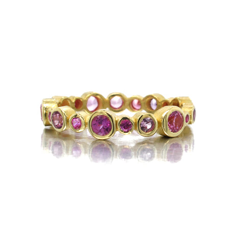 Barbara Heinrich Pink Sapphire Band