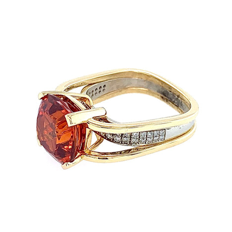 Grenat Naturel Rouge-orange D'Afrique 1,97 Carat - Pierre Précieuse - P266.135T