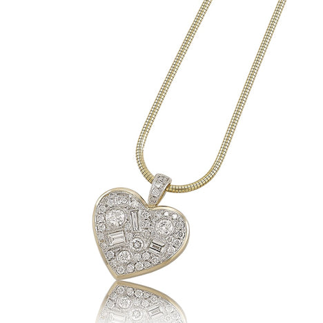 Barbara Westwood Diamond Heart Pendent